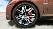 Jaguar XFR 2010 для GTA 4 миниатюра 11