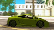 Lamborghini Gallardo LP560-4 Hamann для GTA San Andreas миниатюра 5
