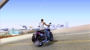 Harley Davidson FLSTF (Fat Boy) v2.0 Skin 4 for GTA San Andreas miniature 4