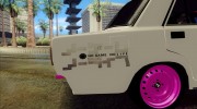 ВАЗ 2107 - No Game, No Life Itasha para GTA San Andreas miniatura 4