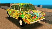 ВАЗ 21011 Hippie для GTA San Andreas миниатюра 5