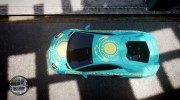 Lamborghini Aventador с флагом Казахстана for GTA 4 miniature 3