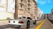 Mercedes-Benz CLK GTR road version для GTA San Andreas миниатюра 4