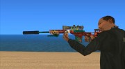 Sniper Rifle Grunge для GTA San Andreas миниатюра 3