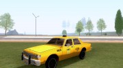 Chevrolet Caprice 1986 Taxi for GTA San Andreas miniature 1
