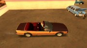 Cadillac Allanté Cabriolet 1990 (Atualizado) для GTA San Andreas миниатюра 6