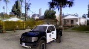Ford Raptor Police для GTA San Andreas миниатюра 1