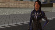 Mass Effect 3 Ashley Williams Ashes DLC Armor para GTA San Andreas miniatura 1