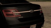 2013 Ford Taurus Civil (Low Poly) para GTA San Andreas miniatura 6