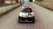 Honda Civic SI 2012 - K-on Itasha для GTA San Andreas миниатюра 3