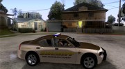 County Sheriff's Dept Dodge Charger для GTA San Andreas миниатюра 5