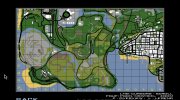 SAMP Map Radar with Squares Grid v1.03 для GTA San Andreas миниатюра 2