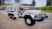 Полицейский ЗиЛ-131 Омон для GTA San Andreas миниатюра 1