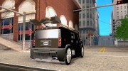 Hummer H2 NFS Unerground 2 для GTA San Andreas миниатюра 4