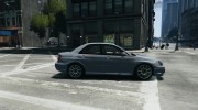 Subaru Impreza для GTA 4 миниатюра 5