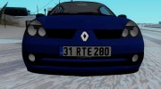 Renault Clio Coupe 2005 для GTA San Andreas миниатюра 5