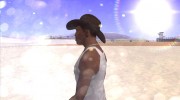 Ковбойская шляпа из GTA Online v2 para GTA San Andreas miniatura 3