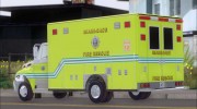Pierce Commercial Miami Dade Fire Rescue 12 для GTA San Andreas миниатюра 4