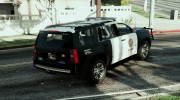 2015 Chevrolet Tahoe LAPD (Unlocked) for GTA 5 miniature 3