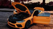 2019 BMW M8 Competition для GTA San Andreas миниатюра 6