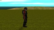 Шепард (мужчина) в шлеме Делумкор из Mass Effect для GTA San Andreas миниатюра 5