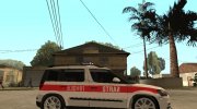 Skoda Yeti Государственная пожарная служба для GTA San Andreas миниатюра 4