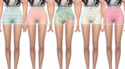 Trendy Pajama Shorts - Mesh Needed para Sims 4 miniatura 3