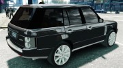 Range Rover Supercharged v1.0 для GTA 4 миниатюра 5