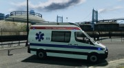 Mercedes-Benz Sprinter Azerbaijan Ambulance v0.1 для GTA 4 миниатюра 5