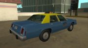 Ford LTD Crown Victoria taxi Downtown Cab Co para GTA San Andreas miniatura 3