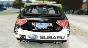 Subaru Impreza WRX STi K.Block for GTA 4 miniature 4
