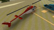 Bell 206B JetRanger для GTA Vice City миниатюра 8