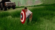 Captain America Shield для GTA San Andreas миниатюра 1