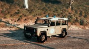 Land Rover Defender 110 Armée de Terre VIGIPIRATE para GTA 5 miniatura 1