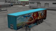 Disney Trailer Pack для Euro Truck Simulator 2 миниатюра 5
