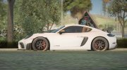 2022 Porsche 718 Cayman GT4 RS for GTA San Andreas miniature 7