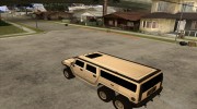 Hummer H6 for GTA San Andreas miniature 3