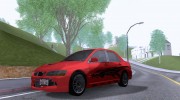 Mitsubishi Lancer Evolution IX для GTA San Andreas миниатюра 7