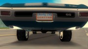 Chevrolet Chevelle SS 1970 для GTA 3 миниатюра 7