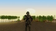 CoD MW3 Russian Military LMG Black para GTA San Andreas miniatura 1