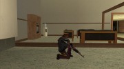 АК-47 Ballas gang para GTA San Andreas miniatura 2