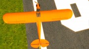Piper J-3 Cub для GTA San Andreas миниатюра 5