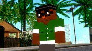 Bigsmoke Minecraft Skin for GTA San Andreas miniature 2