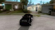 Shelby GT500 2010 Police для GTA San Andreas миниатюра 1