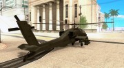 AH-64Апач para GTA San Andreas miniatura 3