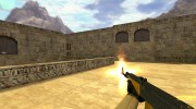Carbon AK47 with Golden Wood Parts для Counter Strike 1.6 миниатюра 2