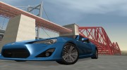 2012 Toyota GT86 для GTA San Andreas миниатюра 3