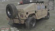 Hummer H1 Military для Spintires 2014 миниатюра 3