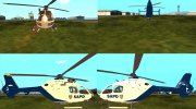 EC-135 SAPD para GTA San Andreas miniatura 1