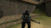 Jungle Camo With Black Mask para Counter-Strike Source miniatura 1